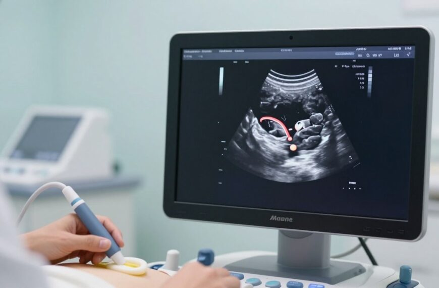 Ciąża pozamaciczna USG