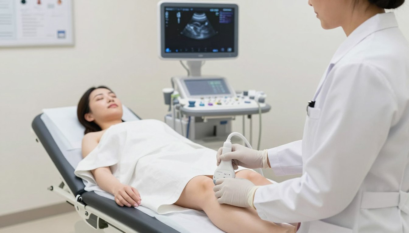 USG dopochwowe u dziewicy