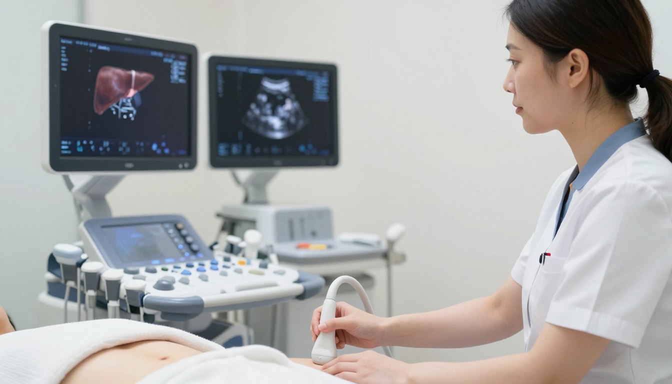 USG jamy brzusznej na czczo