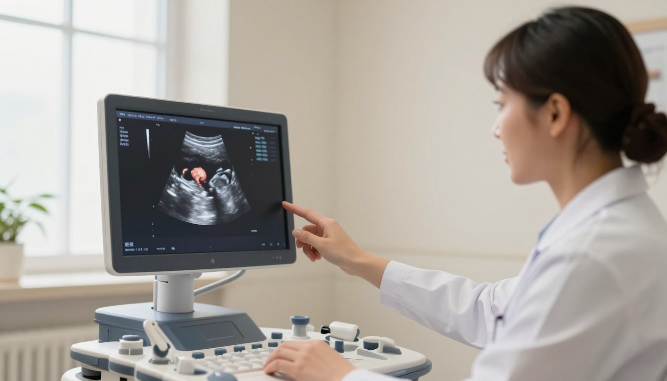 12 tydz. ciąży USG