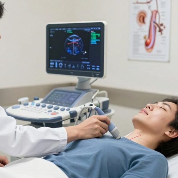 USG tętnic szyjnych – przebieg badania, wskazania i możliwe wyniki
